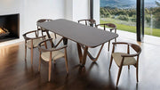 Nordby Rich Walnut Dining Table - FM30001WN-T
