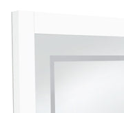 Nordio 72-inch LED Tempered Full Length Floor Mirror White - 960947