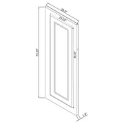 Nordio 72-inch LED Tempered Full Length Floor Mirror White - 960947