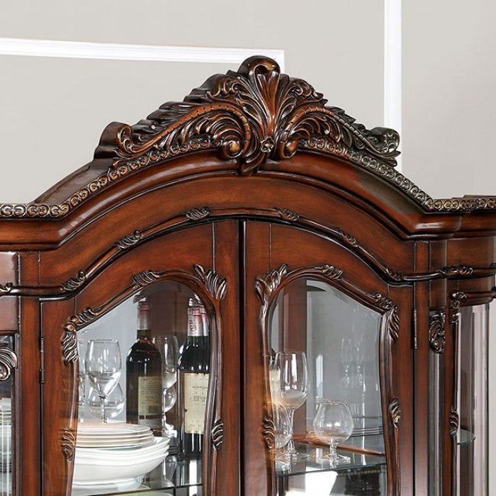 Normandy Brown Cherry Hutch & Buffet - CM3145HB-SET