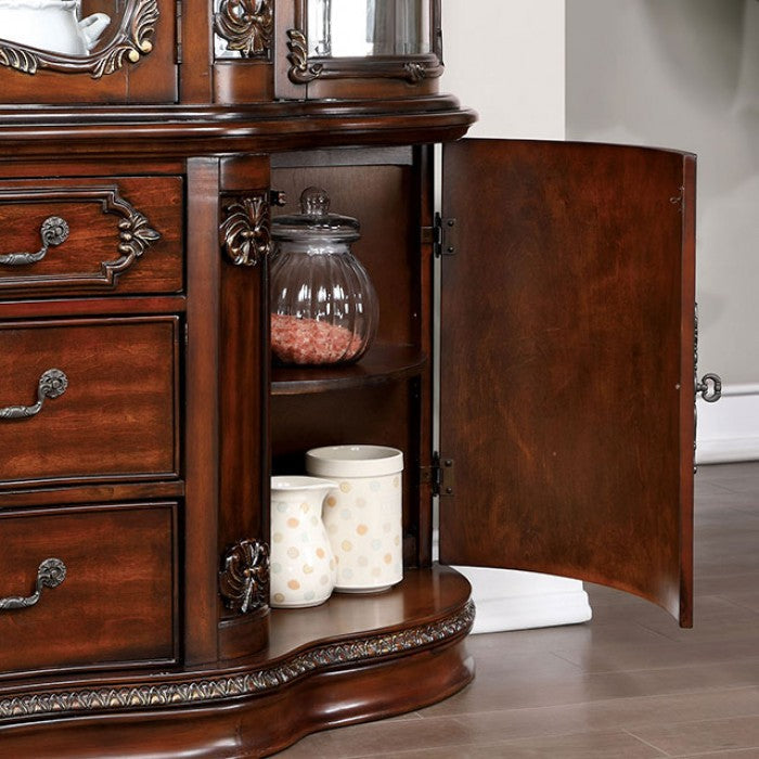 Normandy Brown Cherry Hutch & Buffet - CM3145HB-SET