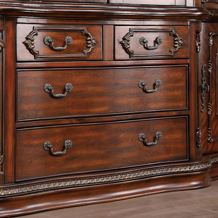 Normandy Brown Cherry Hutch & Buffet - CM3145HB-SET