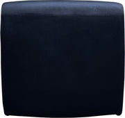 Nouveau Velvet Upholstered Accent Chair in Blue - 33022Navy