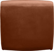 Nouveau Velvet Upholstered Accent Chair in Cognac - 33022Cognac