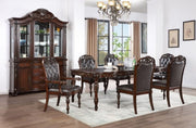 Nouvelle Brown Cherry/Espresso Dining Table - CM3256CH-T