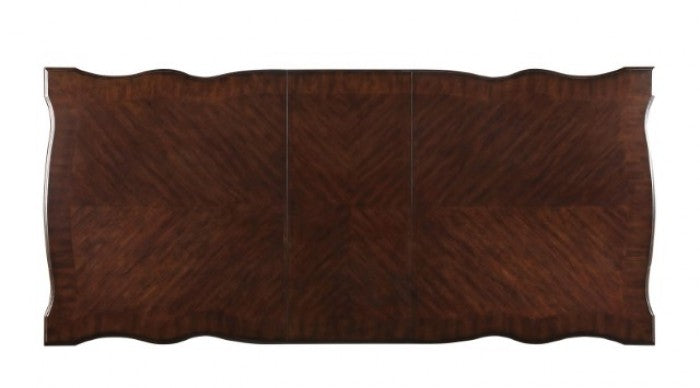 Nouvelle Brown Cherry/Espresso Dining Table - CM3256CH-T