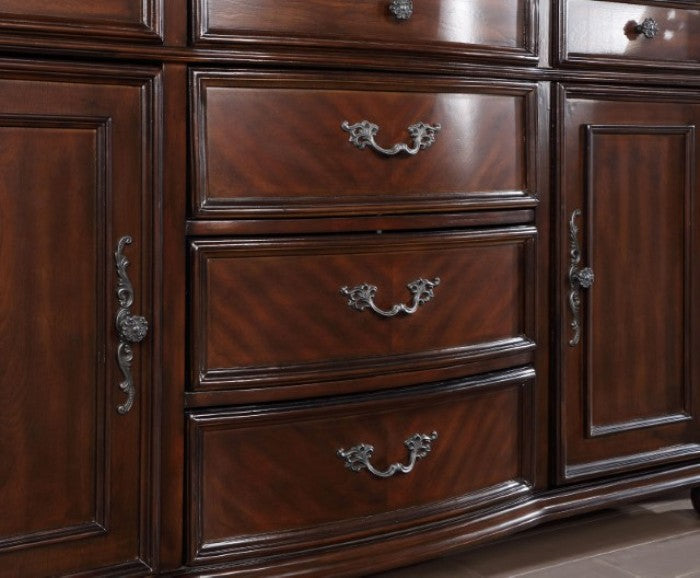 Nouvelle Brown Cherry Hutch & Buffet - CM3256CH-HB-SET