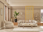 Nova 3-pieces (Sofa & Loveseat & Chair) Livingroom Set Cream in Cream - 101-NOV-CEM19301-321