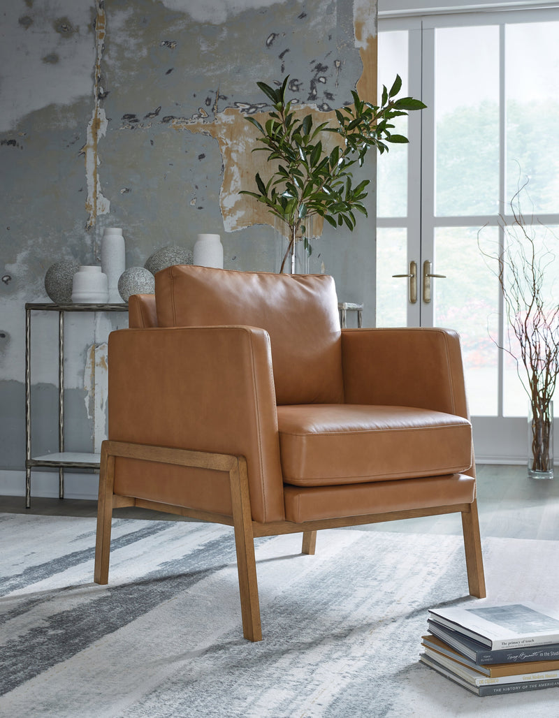 Numund Caramel Accent Chair - A3000670