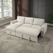Nuriel Reversible Sectional Sofa w/Sleeper & Storage - LV07550