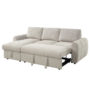 Nuriel Reversible Sectional Sofa w/Sleeper & Storage - LV07550