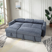Nuriel Reversible Sectional Sofa w/Sleeper & Storage - LV07560