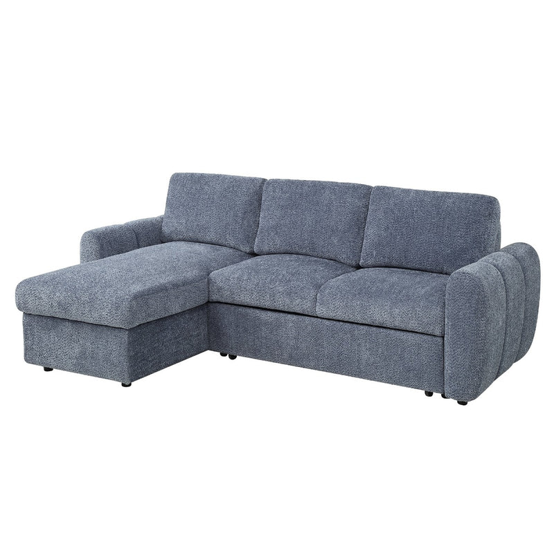 Nuriel Reversible Sectional Sofa w/Sleeper & Storage - LV07560