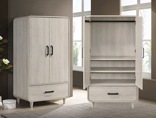 Nyomi Armoire - White - B4900-5
