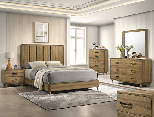 Nyomi Dresser - Light Brown - B4920-1