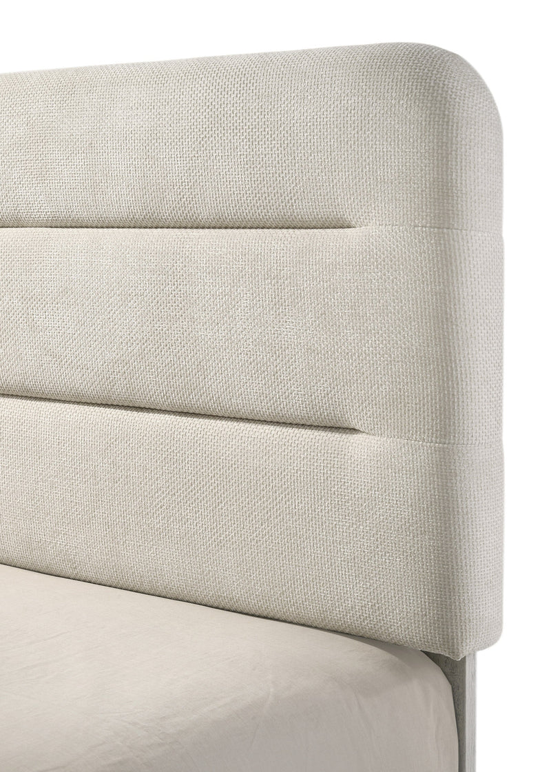 Nyomi White Queen Bed - Gate FurnitureQueen Bed