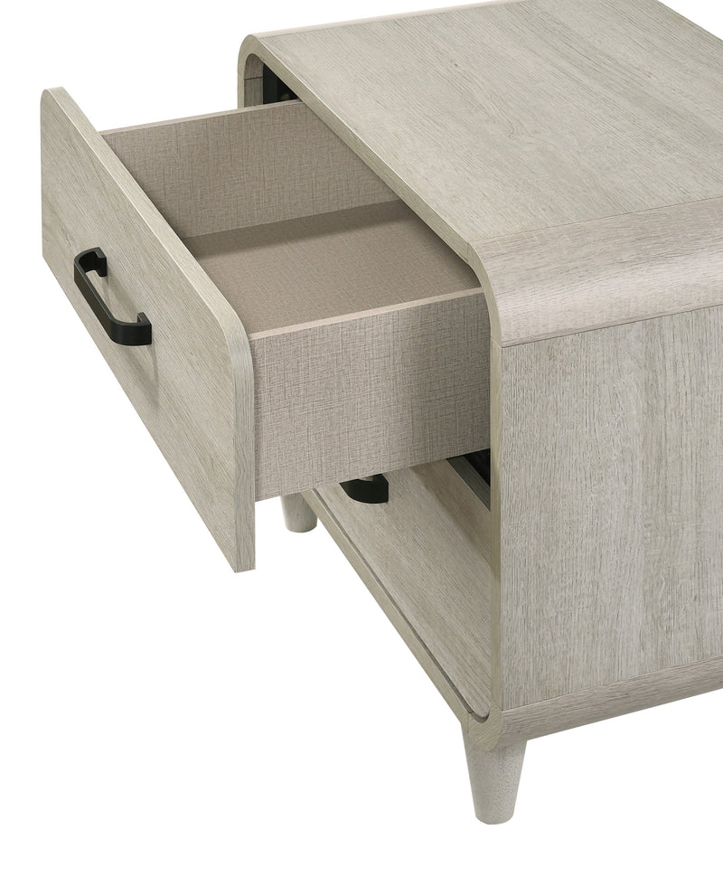 Nyomi White Upholstered Bedroom Set - Gate FurnitureBedroom Set