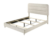 Nyomi White Upholstered Bedroom Set - Gate FurnitureBedroom Set