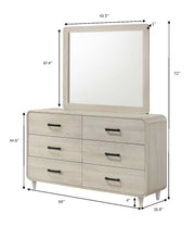 Nyomi White Upholstered Bedroom Set - Gate FurnitureBedroom Set