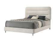 Nyomi White Upholstered Bedroom Set - Gate FurnitureBedroom Set