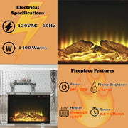 Nysa Fireplace - 90204