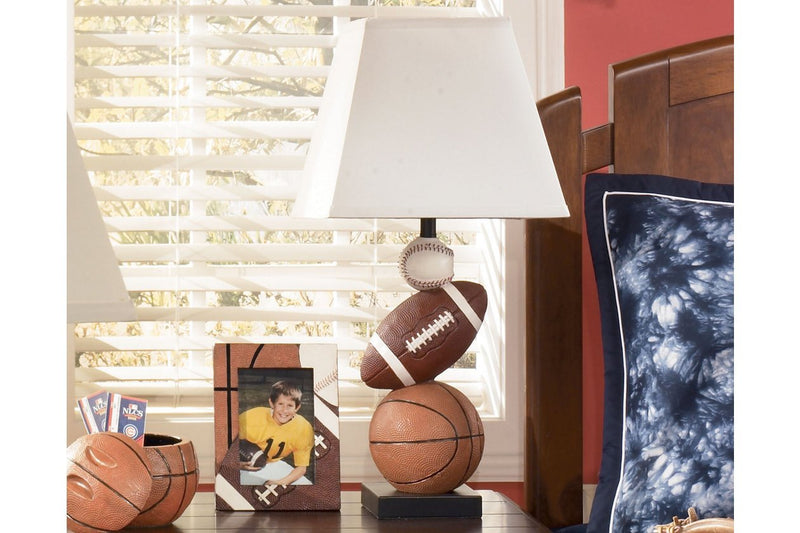 Nyx Brown/Orange Table Lamp - Gate FurnitureTable Lamp Youth