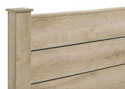 Oakglen 4-piece Eastern King Bedroom Set Weathered Oak - 225101KE-S4