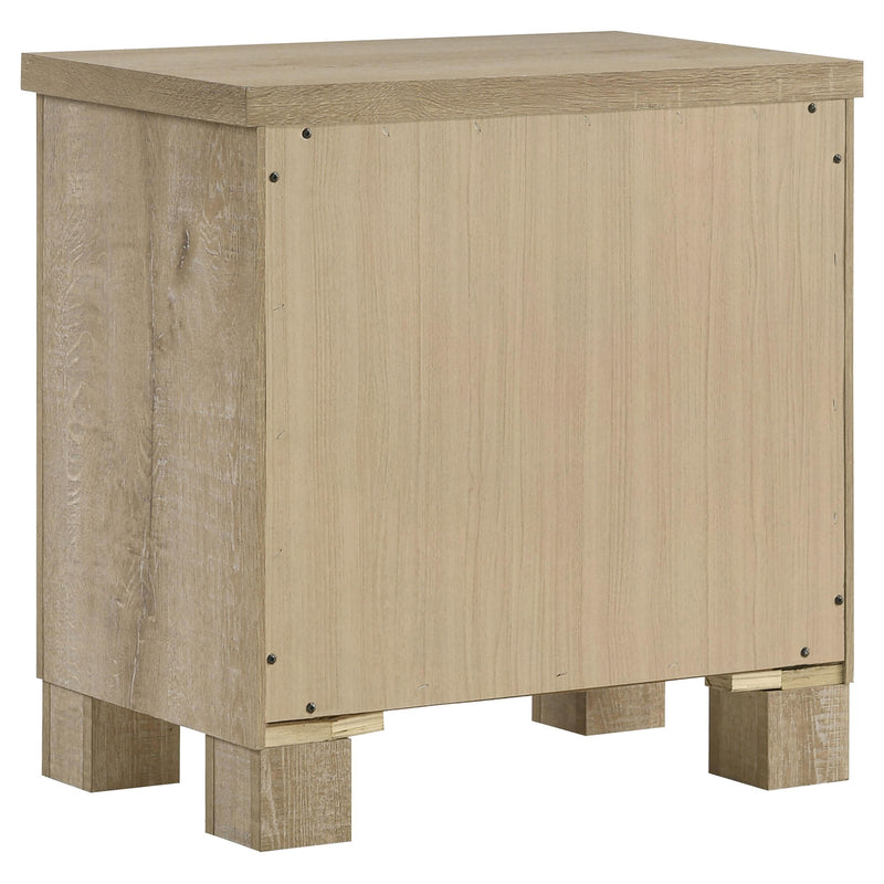 Oakglen 4-piece Eastern King Bedroom Set Weathered Oak - 225101KE-S4