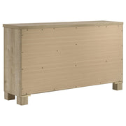 Oakglen 4-piece Eastern King Bedroom Set Weathered Oak - 225101KE-S4