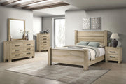 Oakglen 5-drawer Bedroom Chest of Drawers Weathered Oak - 225105