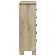 Oakglen 5-drawer Bedroom Chest of Drawers Weathered Oak - 225105