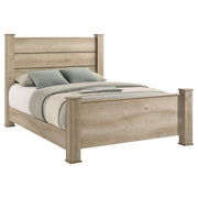 Oakglen 55-inch Queen Panel Bed Weathered Oak - 225101Q