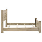Oakglen 55-inch Queen Panel Bed Weathered Oak - 225101Q