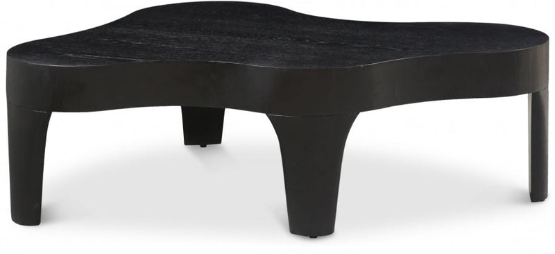 Oakley Oak Wood Coffee Table in Black - 213Black-C