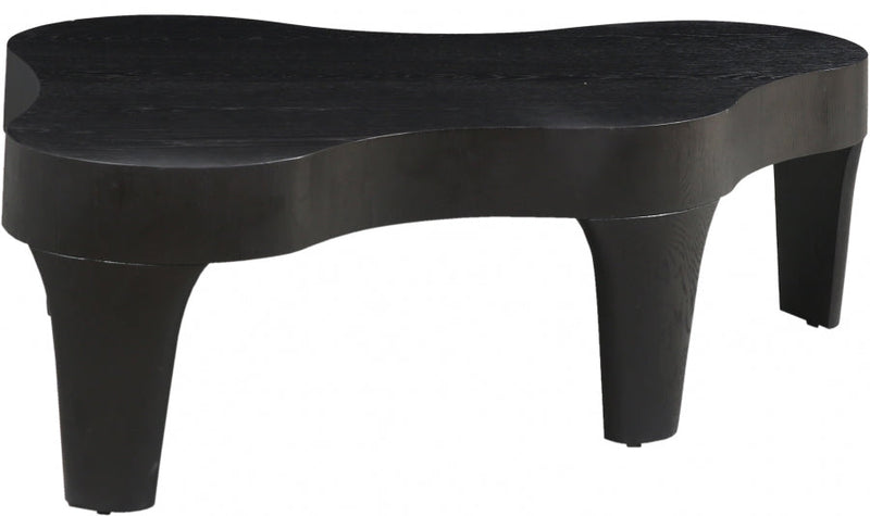 Oakley Oak Wood Coffee Table in Black - 213Black-C