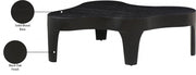 Oakley Oak Wood Coffee Table in Black - 213Black-C