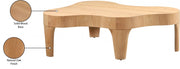 Oakley Oak Wood Coffee Table in Natural - 213Oak-C
