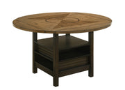 Oakly Brown Round/Square Counter Height Dining Set - Gate FurnitureCounter Height Set