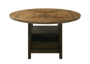 Oakly Brown Round/Square Counter Height Dining Set - Gate FurnitureCounter Height Set