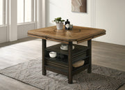 Oakly Brown Round/Square Counter Height Dining Set - Gate FurnitureCounter Height Set