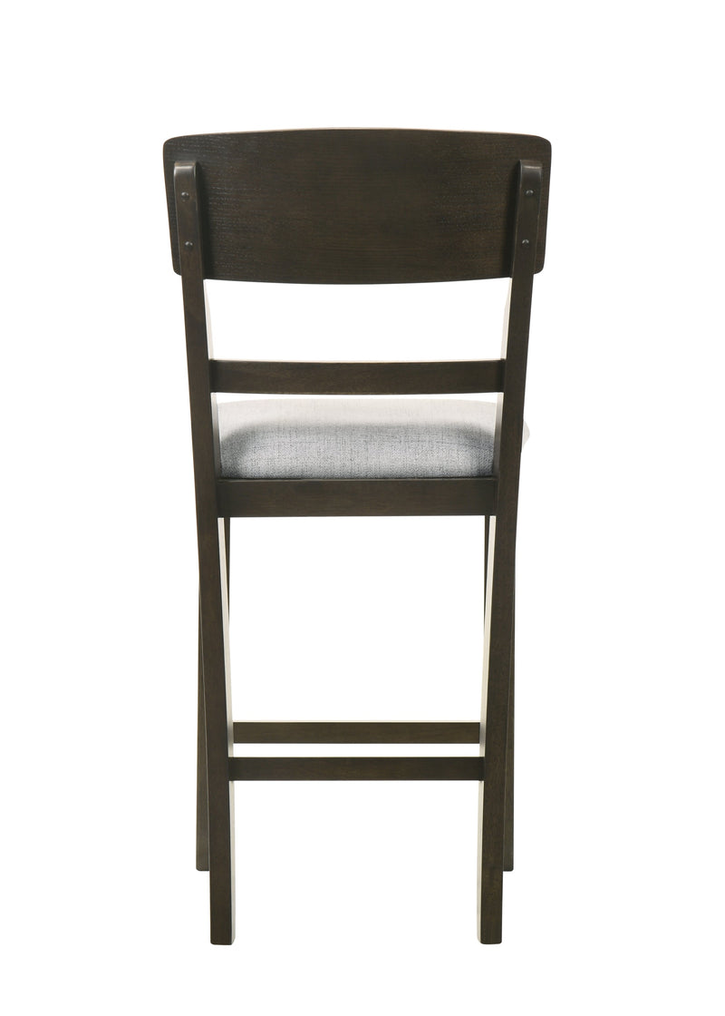 Oakly Brown Round/Square Counter Height Dining Set - Gate FurnitureCounter Height Set