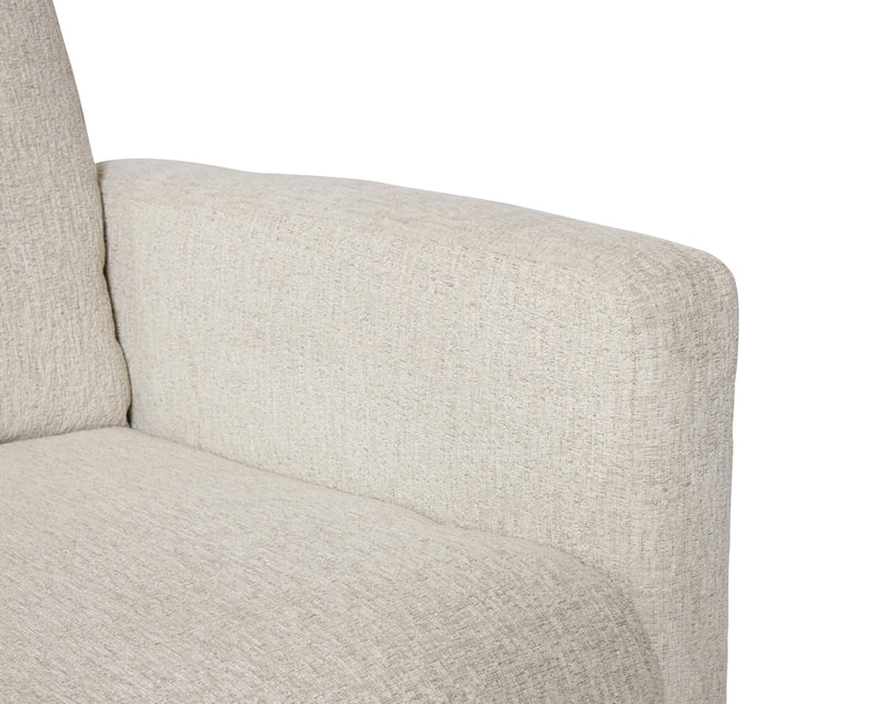 Oaklynn-Manor Canvas Swivel Glider Recliner - PC2440461