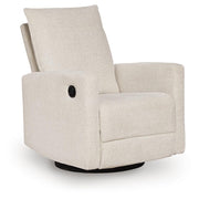 Oaklynn-Manor Canvas Swivel Glider Recliner - PC2440461