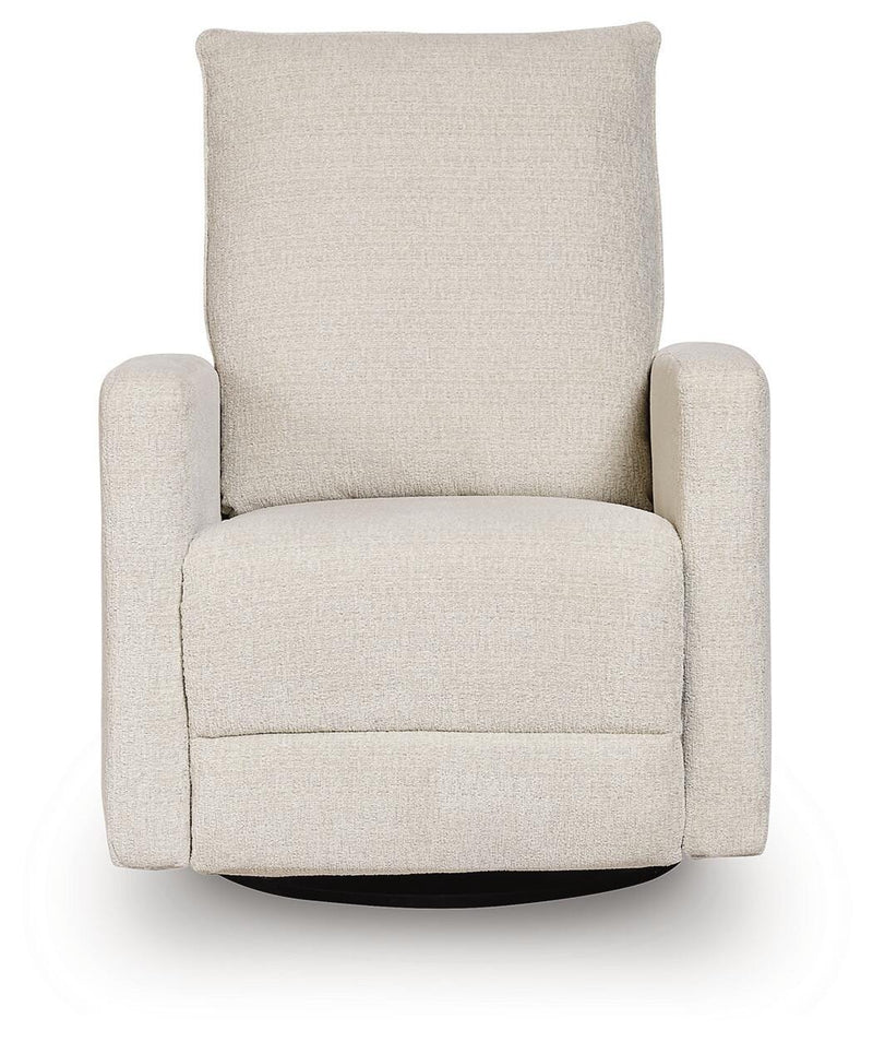 Oaklynn-Manor Canvas Swivel Glider Recliner - PC2440461