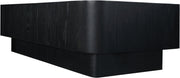 Oakmont Oak Veneer Coffee Table in Black - 99039Black-C