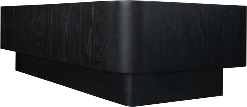 Oakmont Oak Veneer Coffee Table in Black - 99039Black-C