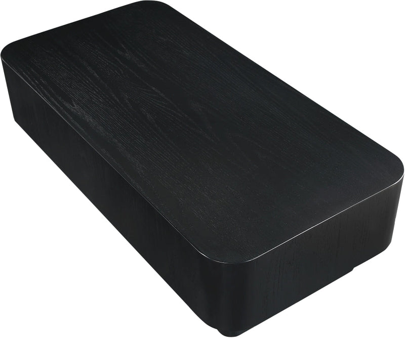 Oakmont Oak Veneer Coffee Table in Black - 99039Black-C