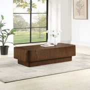 Oakmont Oak Veneer Coffee Table in Brown - 99039Brown-C