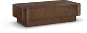 Oakmont Oak Veneer Coffee Table in Brown - 99039Brown-C