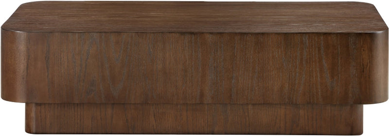 Oakmont Oak Veneer Coffee Table in Brown - 99039Brown-C